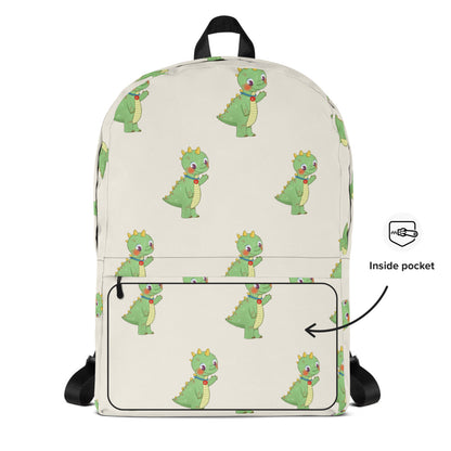 Dino Dinosaur All-Over Print Backpack, Roots & Talks - product photo