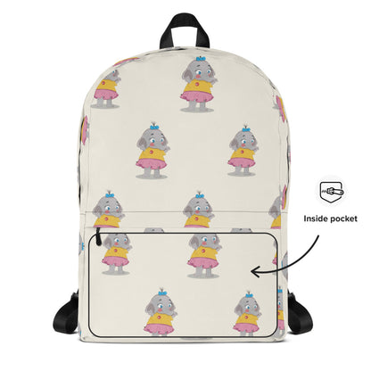 Filiz Elephant All-Over Print Backpack, Roots & Talks - product photo