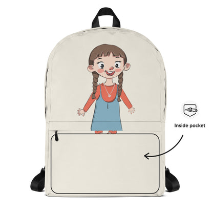 Eylül Character Backpack, Large Print, Roots & Talks - product photo