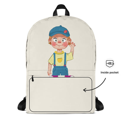 Giray Character Backpack, Large Print, Roots & Talks - product photo