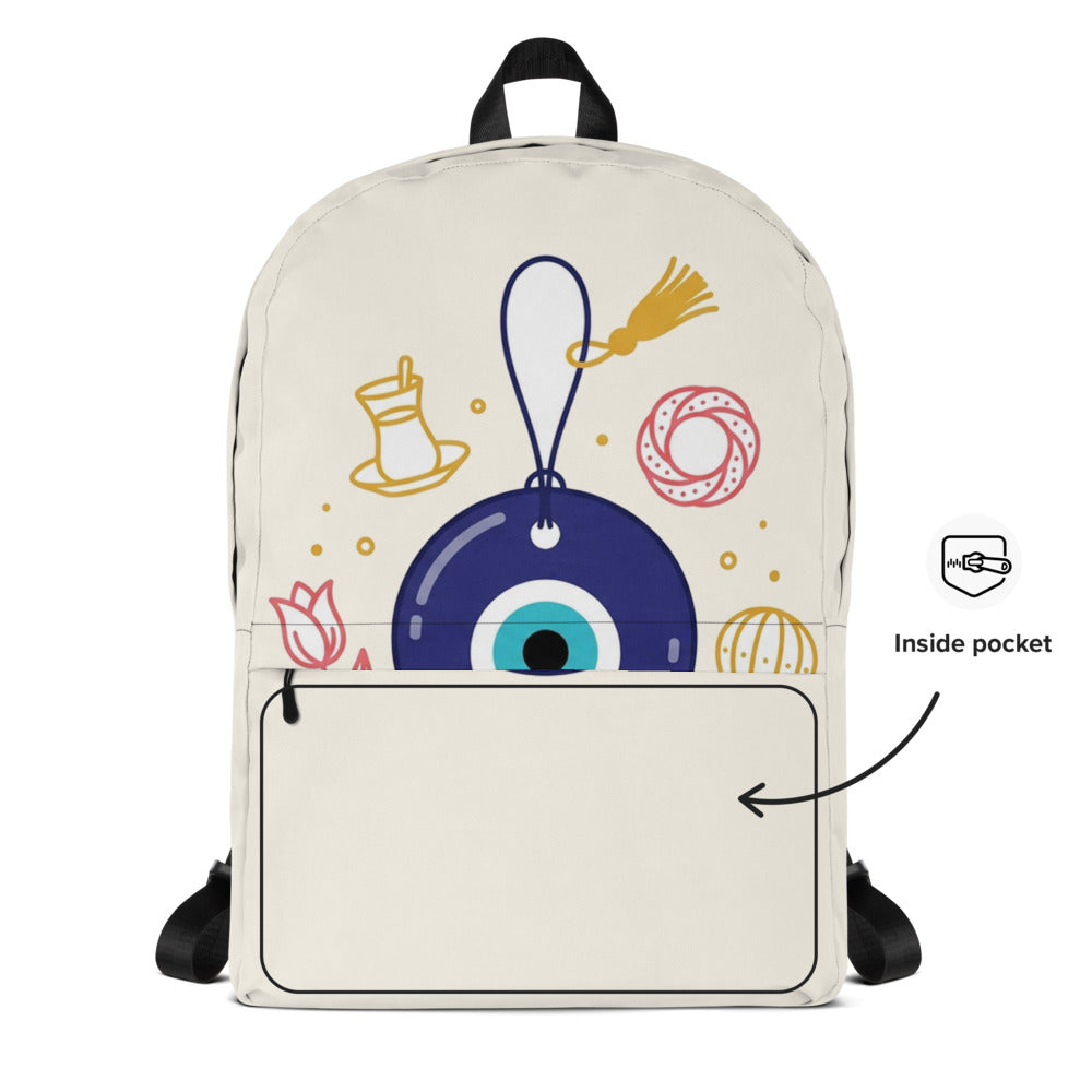 Sana Da Backpack, Large Print, Roots & Talks - product photo