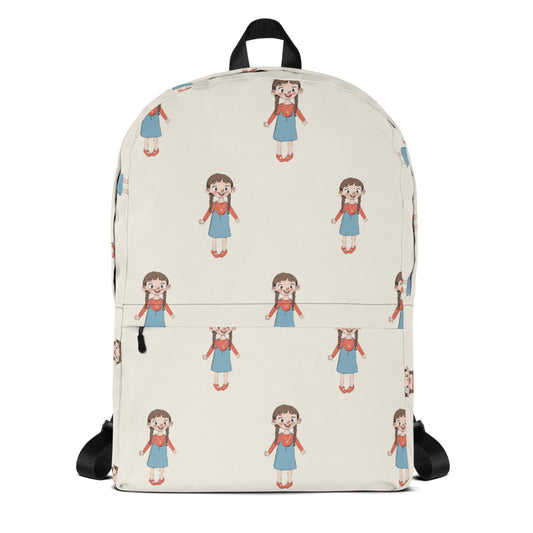 Eylül Character All-Over Print Backpack, Roots & Talks - product photo