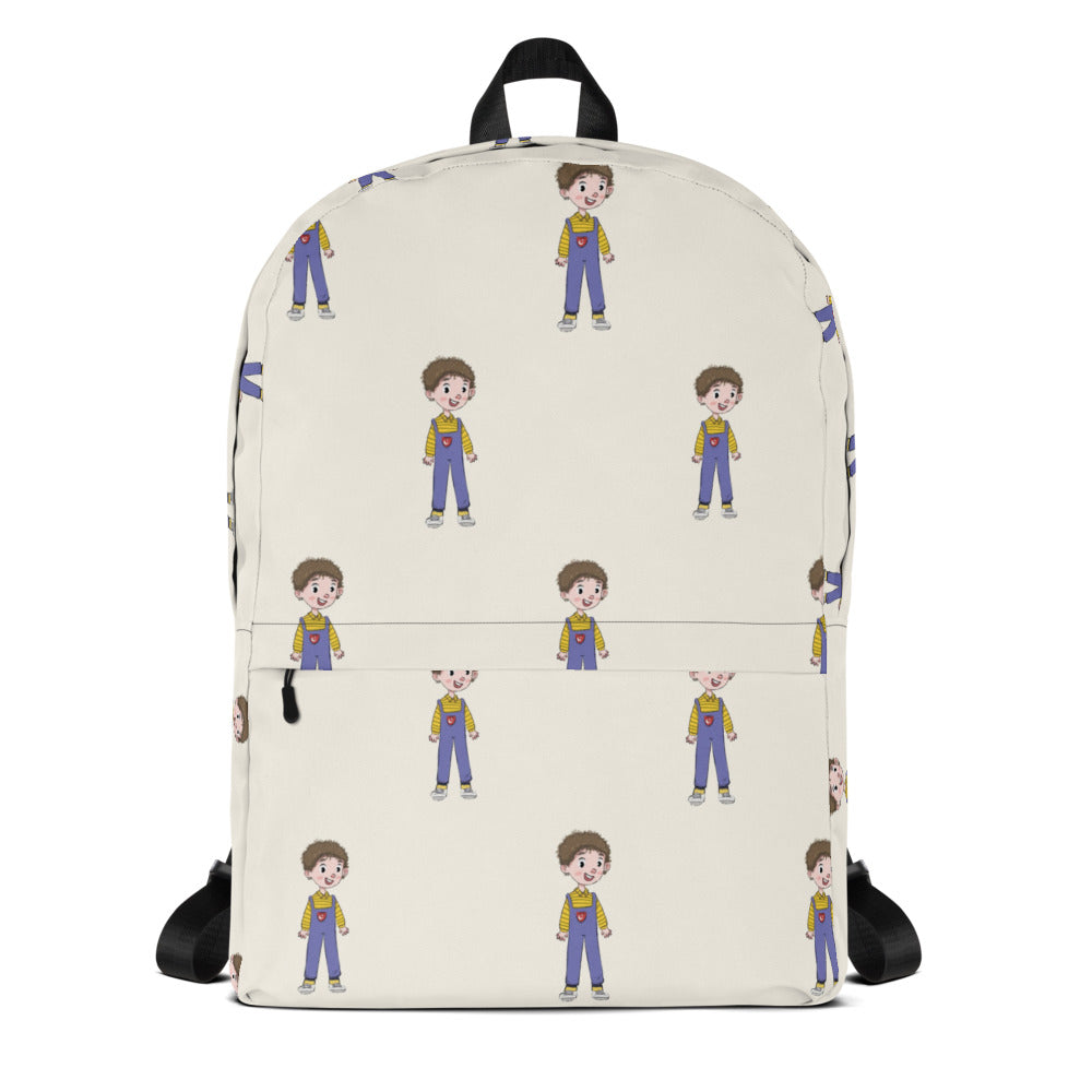 Ahmet Character All-Over Print Backpack, Roots & Talks - product photo