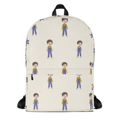 Ahmet Character All-Over Print Backpack, Roots & Talks - product photo