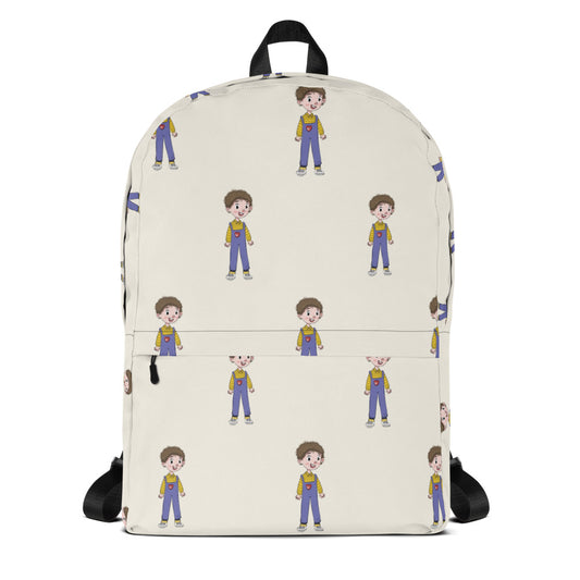 Ahmet Character All-Over Print Backpack, Roots & Talks - product photo