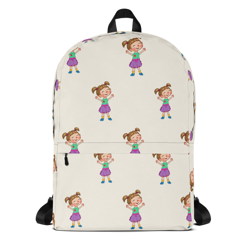Ela Character All-Over Print Backpack, Roots & Talks - product photo