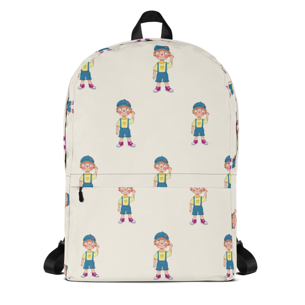 Giray Character All-Over Print Backpack, Roots & Talks - product photo