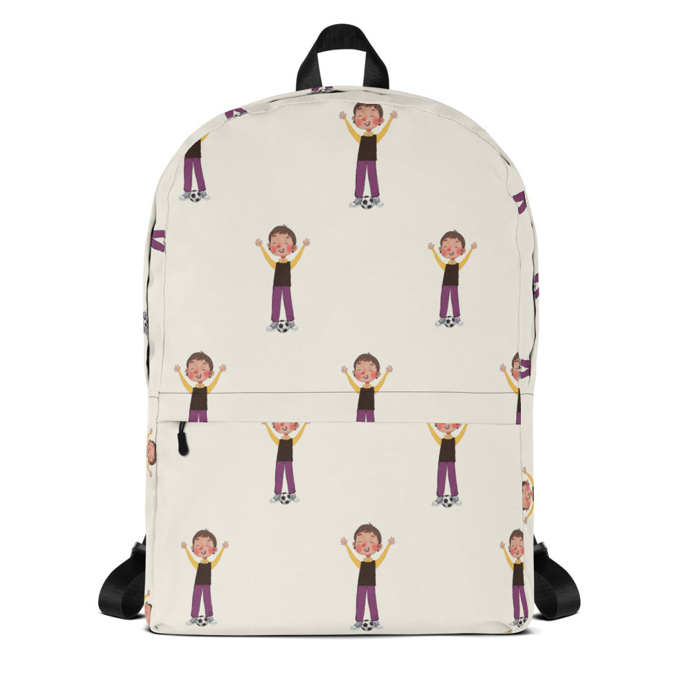 Gazi Character All-Over Print Backpack, Roots & Talks - product photo