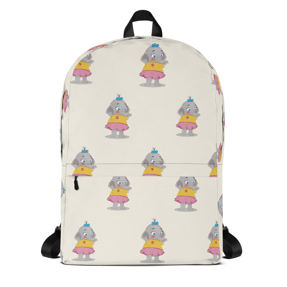 Filiz Elephant All-Over Print Backpack, Roots & Talks - product photo