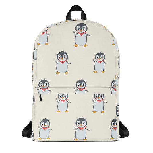 Pingucan Penguin All-Over Print Backpack, Roots & Talks - product photo