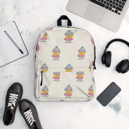 Filiz Elephant All-Over Print Backpack, Roots & Talks - lifestyle photo 1