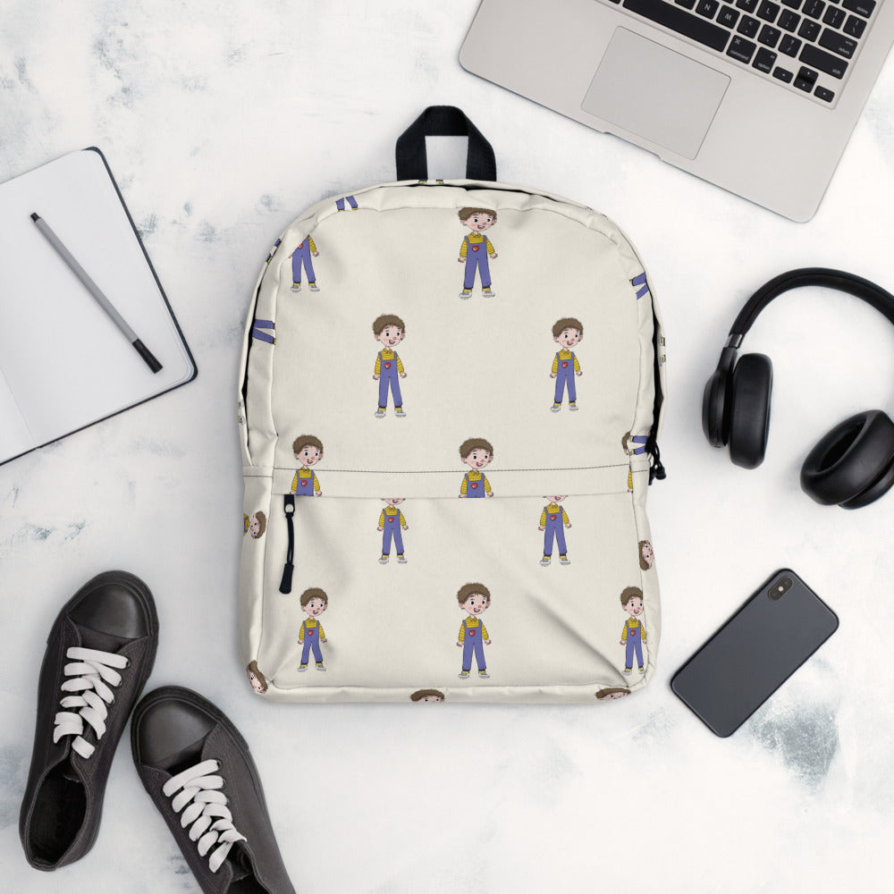 Ahmet Character All-Over Print Backpack, Roots & Talks - lifestyle photo 1