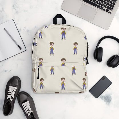 Ahmet Character All-Over Print Backpack, Roots & Talks - lifestyle photo 1