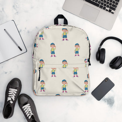 Giray Character All-Over Print Backpack, Roots & Talks - lifestyle photo 1
