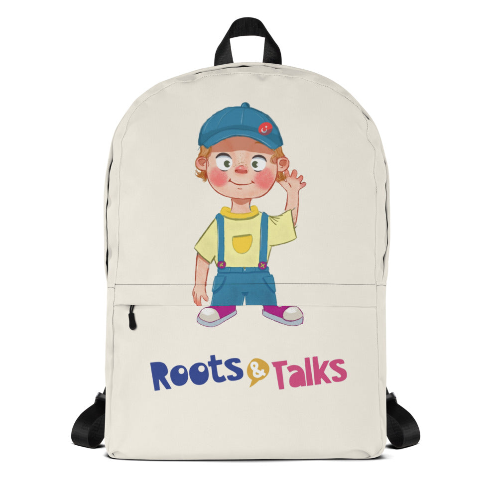 Giray Character Backpack, Large Print, Roots & Talks - product photo