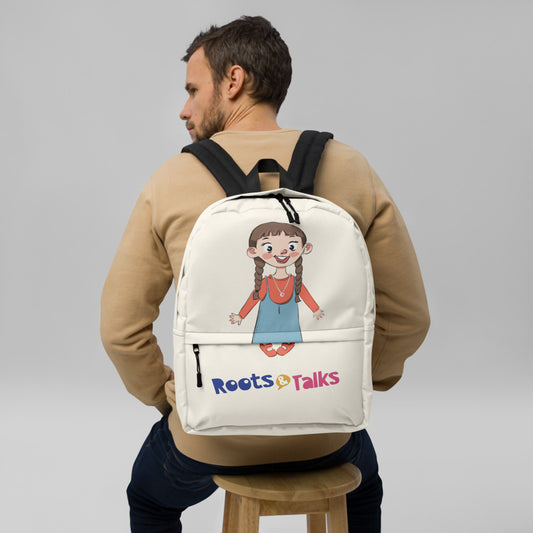 Eylül Character Backpack, Large Print, Roots & Talks - lifestyle photo 2
