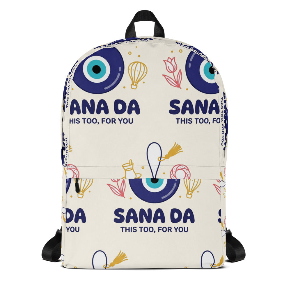Sana Da All-Over Print Backpack, Roots & Talks - product photo