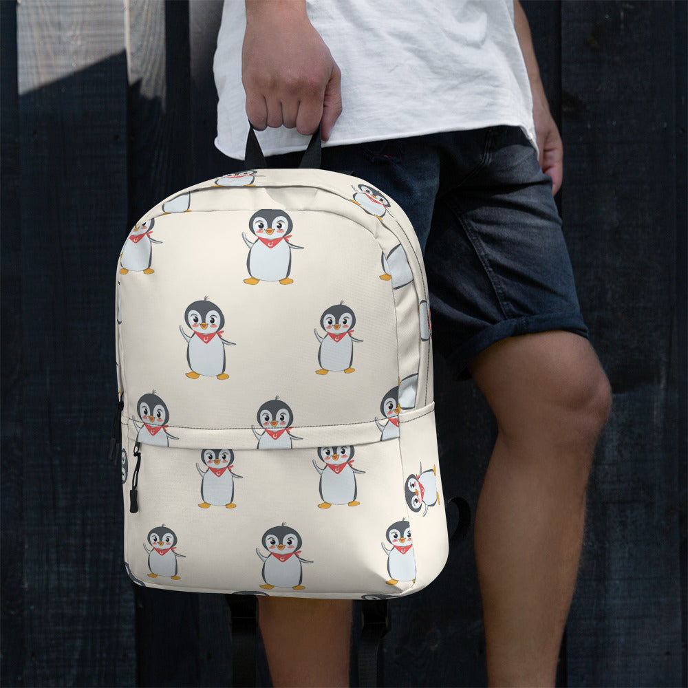 Pingucan Penguin All-Over Print Backpack, Roots & Talks - lifestyle photo 3