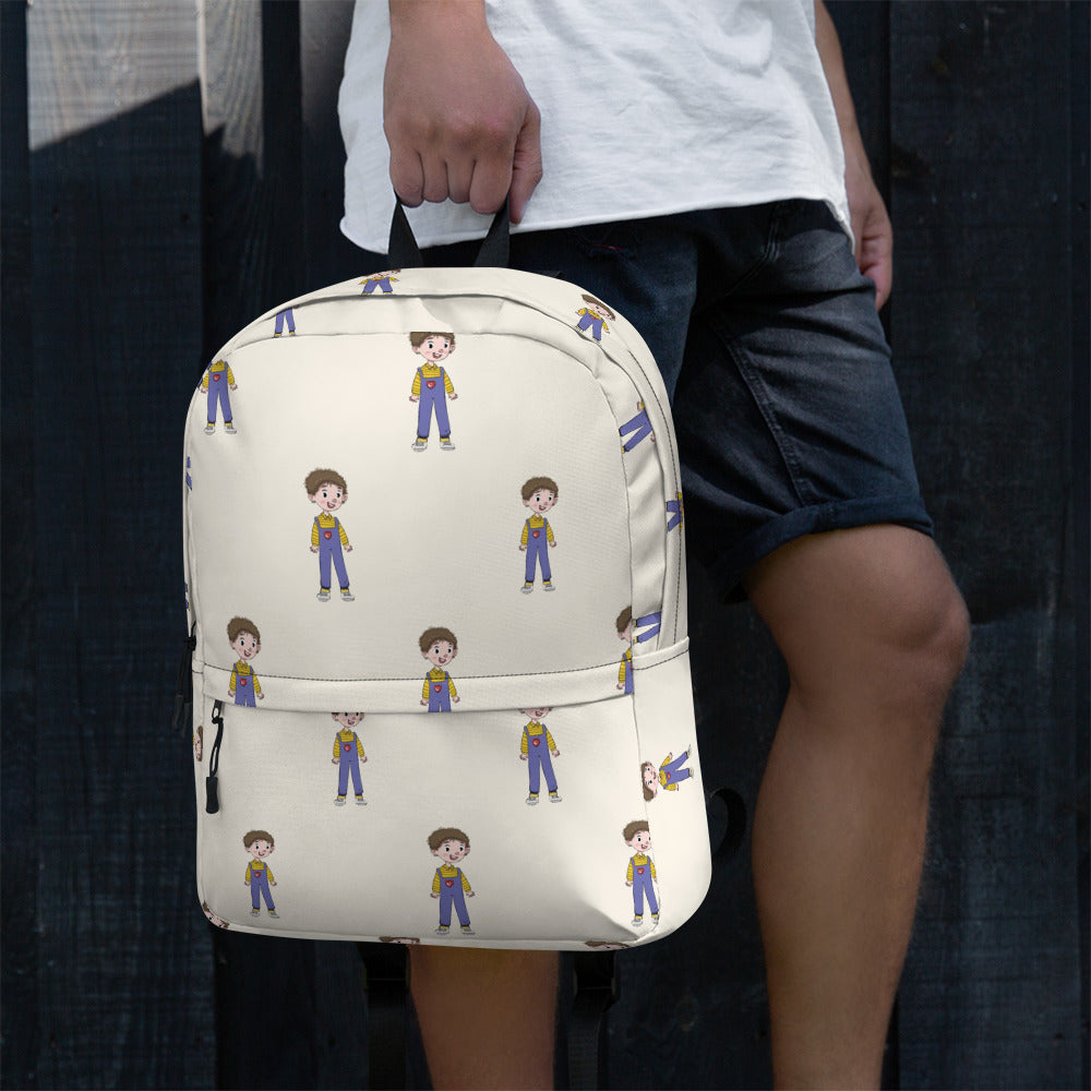 Ahmet Character All-Over Print Backpack, Roots & Talks - lifestyle photo 3