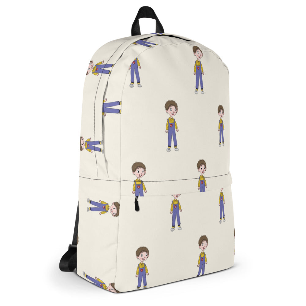 Ahmet Character All-Over Print Backpack, Roots & Talks - Right