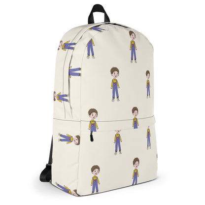 Ahmet Character All-Over Print Backpack, Roots & Talks - Right