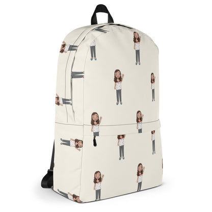 Defne Character All-Over Print Backpack, Roots & Talks - Right