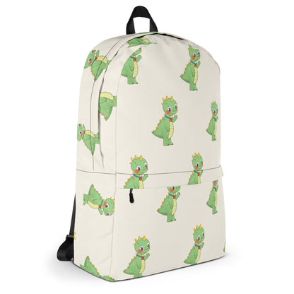Dino Dinosaur All-Over Print Backpack, Roots & Talks - Right