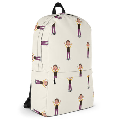 Gazi Character All-Over Print Backpack, Roots & Talks - Right