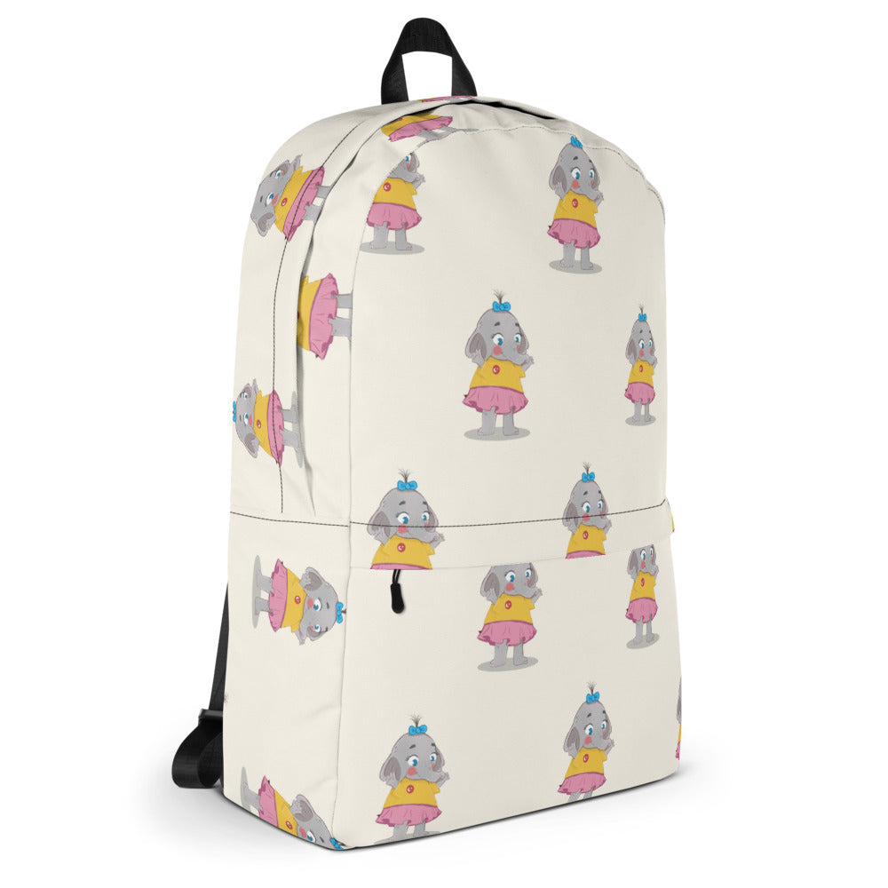 Filiz Elephant All-Over Print Backpack, Roots & Talks - Right