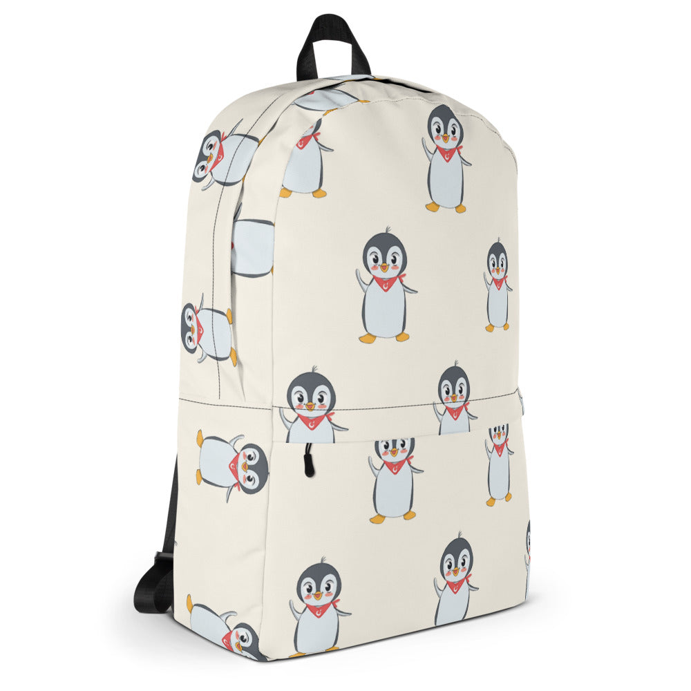 Pingucan Penguin All-Over Print Backpack, Roots & Talks - Right