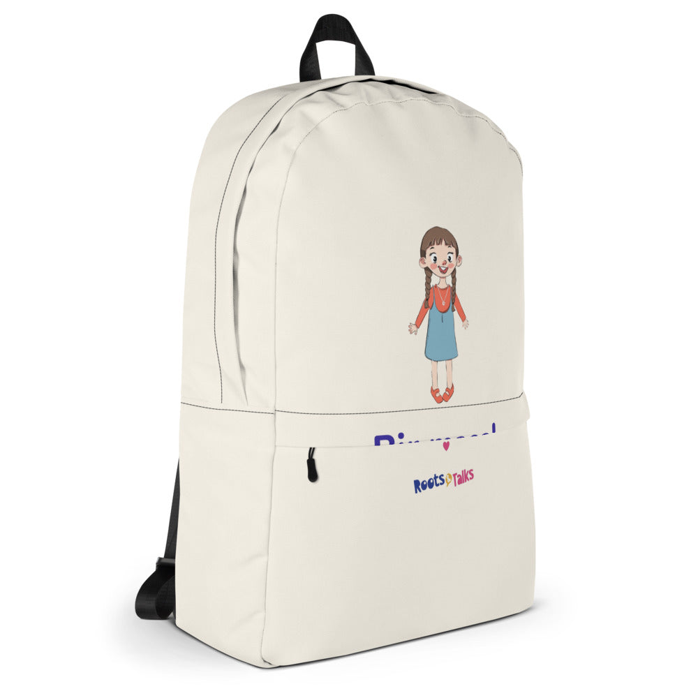 Bir Masal Daha Backpack, Large Print, Roots & Talks - Right