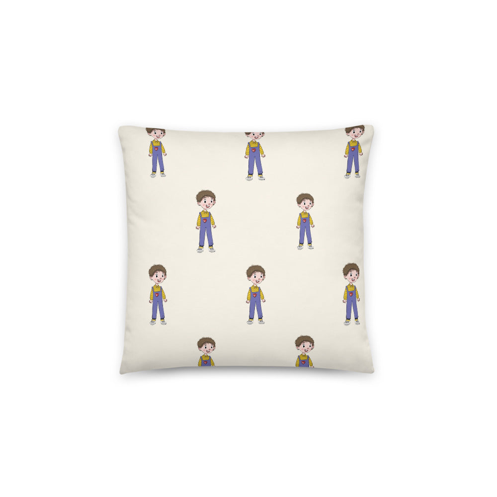 Ahmet Character All-Over Print Pillow, Roots & Talks - product photo