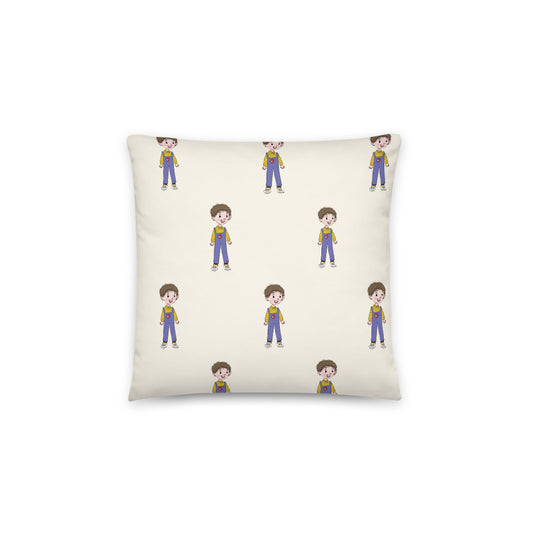 Ahmet Character All-Over Print Pillow, Roots & Talks - product photo