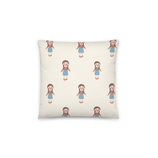 Eylül Character All-Over Print Pillow, Roots & Talks - product photo