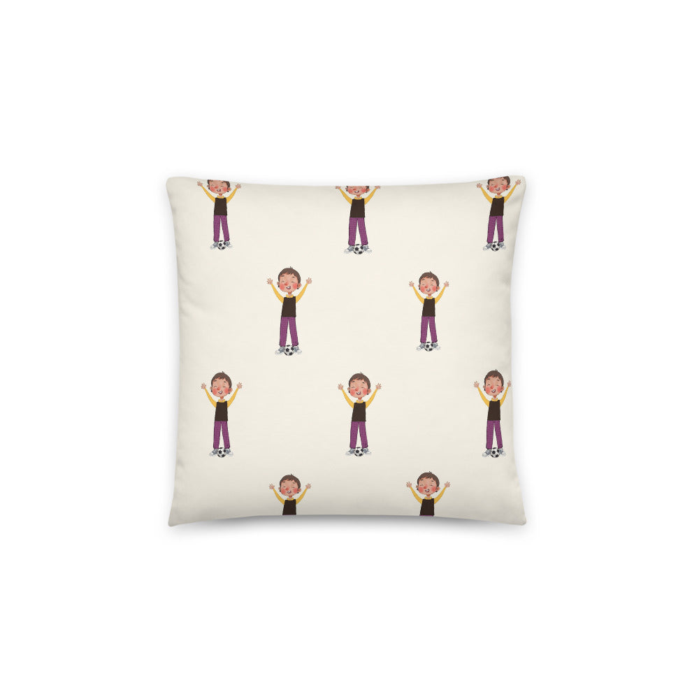 Gazi Character All-Over Print Pillow, Roots & Talks - product photo