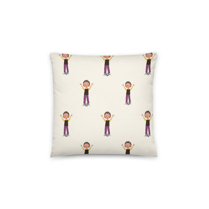 Gazi Character All-Over Print Pillow, Roots & Talks - product photo