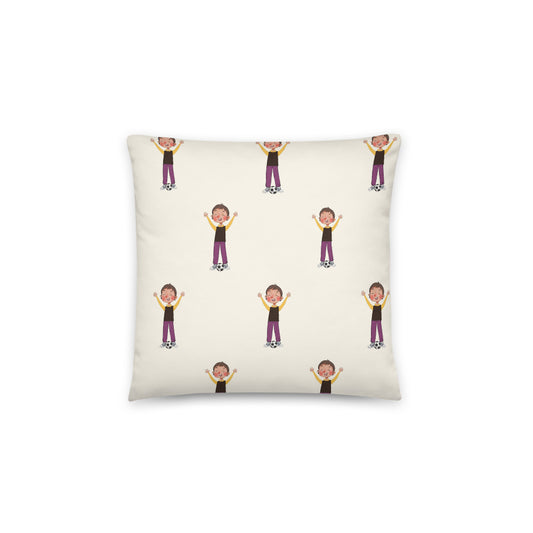 Gazi Character All-Over Print Pillow, Roots & Talks - product photo