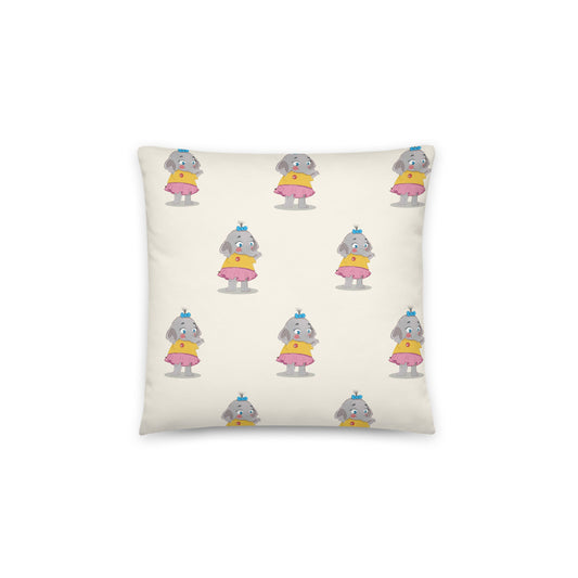 Filiz Elephant All-Over Print Pillow, Roots & Talks - product photo