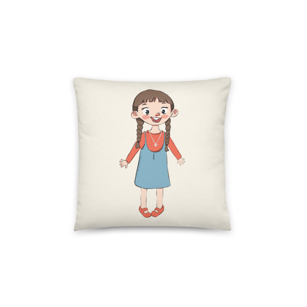 Eylül Character Pillow, Large Print, Roots & Talks - product photo