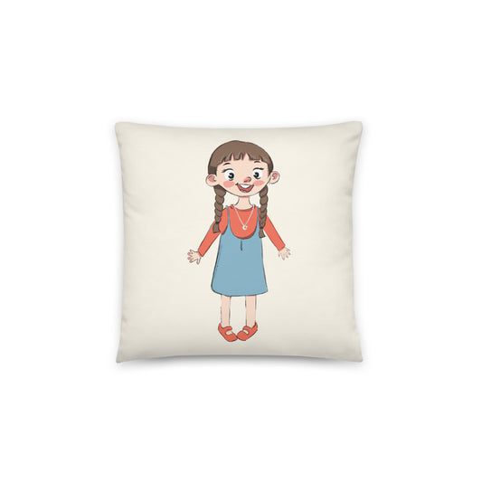 Eylül Character Pillow, Large Print, Roots & Talks - product photo