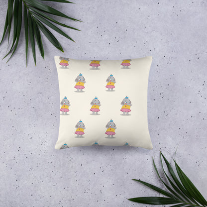 Filiz Elephant All-Over Print Pillow, Roots & Talks - lifestyle photo 1