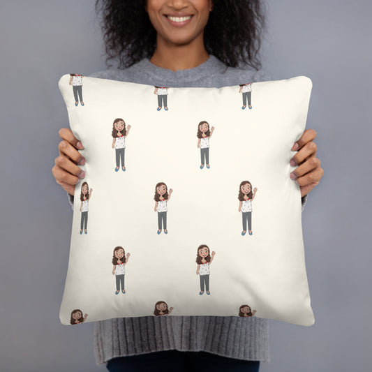 Defne Character All-Over Print Pillow, Roots & Talks - lifestyle photo 3