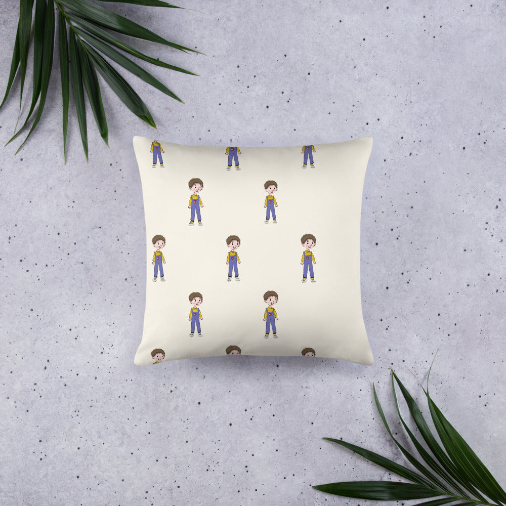 Ahmet Character All-Over Print Pillow, Roots & Talks - lifestyle photo 1