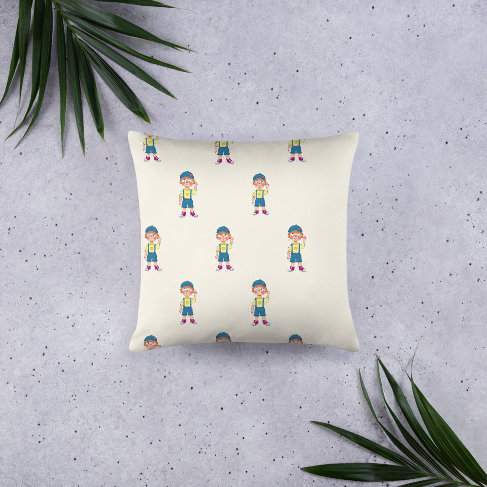 Giray Character All-Over Print Pillow, Roots & Talks - lifestyle photo 1
