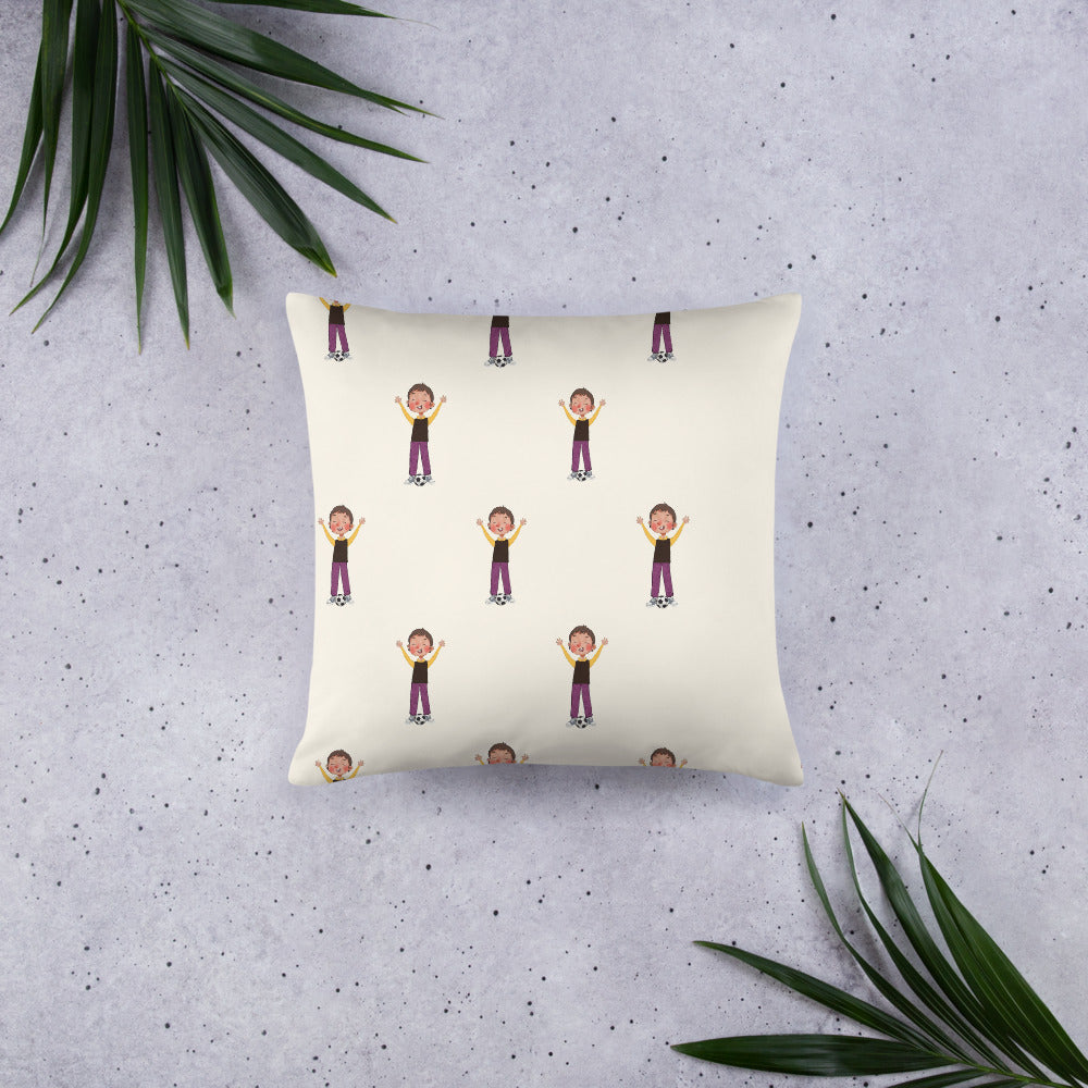 Gazi Character All-Over Print Pillow, Roots & Talks - lifestyle photo 1