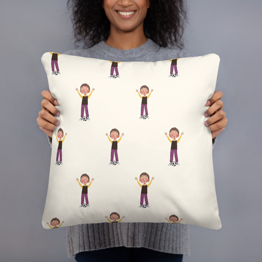 Gazi Character All-Over Print Pillow, Roots & Talks - lifestyle photo 3