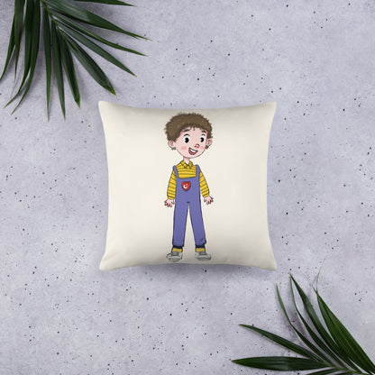 Ahmet Character Pillow, Large Print, Roots & Talks - lifestyle photo 1