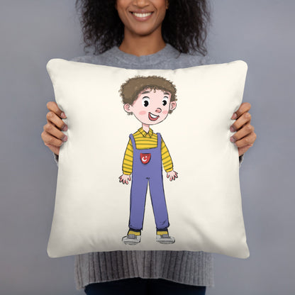 Ahmet Character Pillow, Large Print, Roots & Talks - lifestyle photo 3