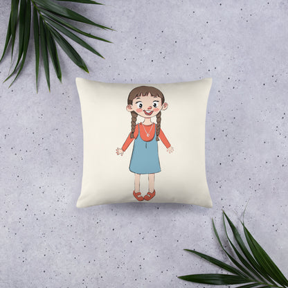 Eylül Character Pillow, Large Print, Roots & Talks - lifestyle photo 1