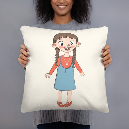 Eylül Character Pillow, Large Print, Roots & Talks - lifestyle photo 3